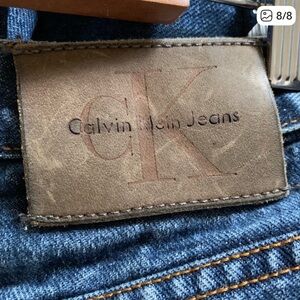 CK Calvin Klein vintage high waist jeans